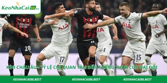 Kèo Châu Âu - Tỷ Lệ Chỉ Quan Tâm Đến Thắng Thua Của Hai Đội