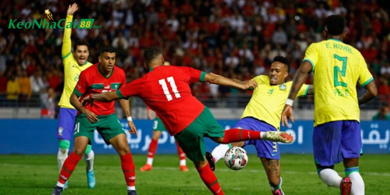 Nắm bắt soi kèo Brazil vs Maroc qua phong độ