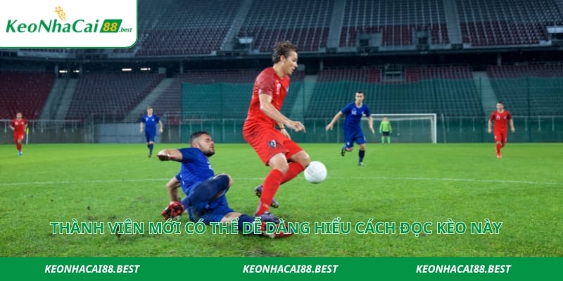 Thành viên mới có thể dễ dàng hiểu cách đọc kèo này